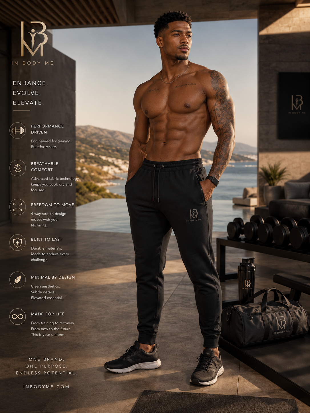 Obsidian Performance Track Pant