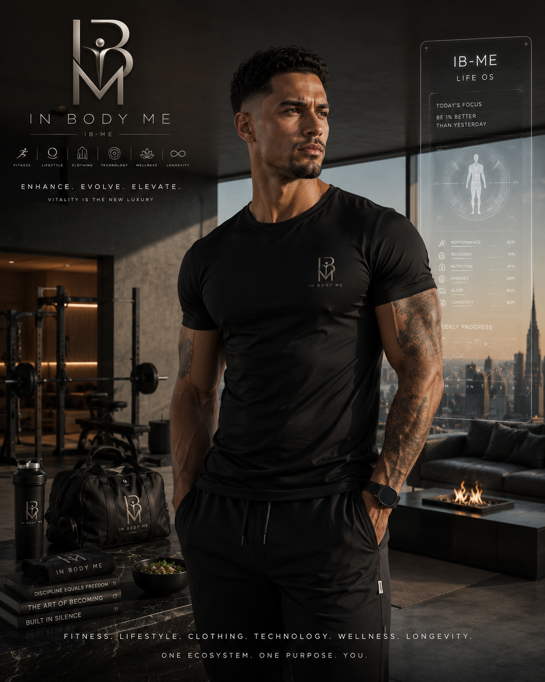 Obsidian Performance Tee