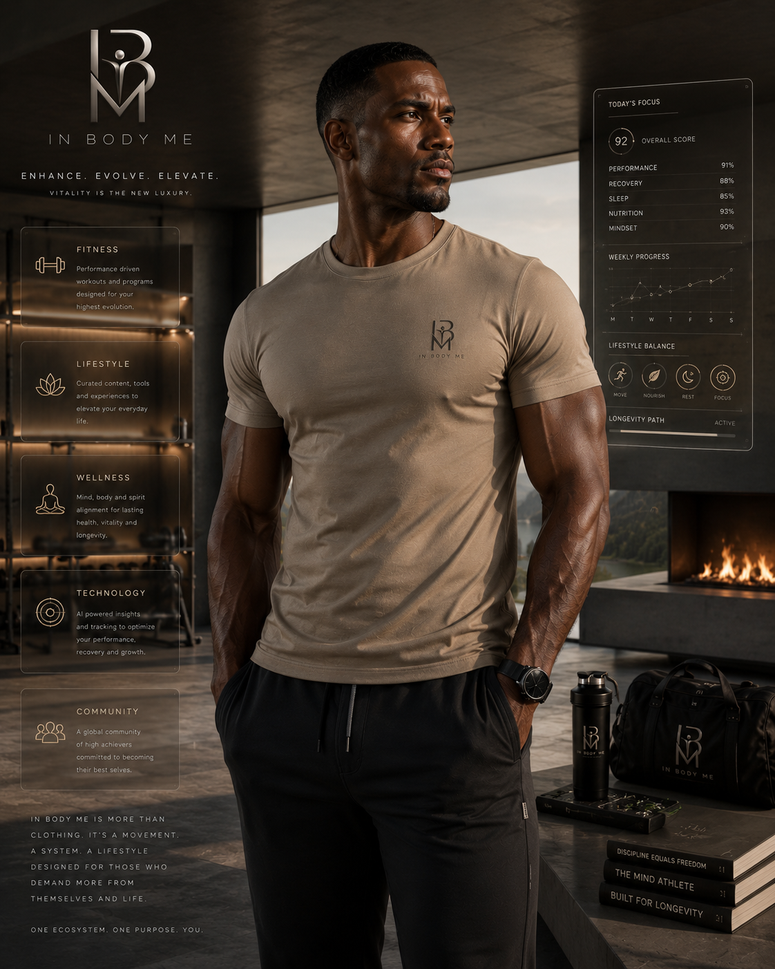 Sand Bio-Performance Tee